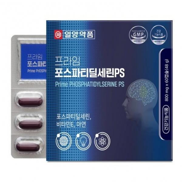 약품 프라임 포스파티딜세린PS 800mg x 60캡슐