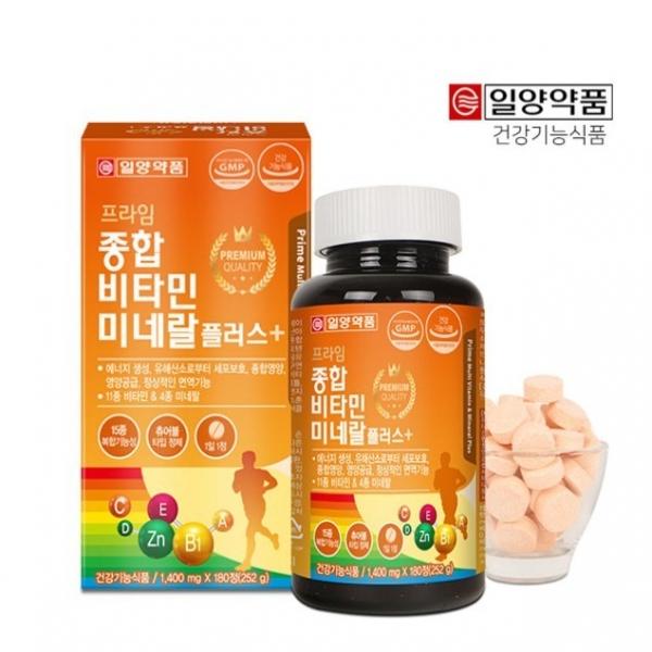 프라임 종합 비타민 미네랄 플러스 1400mg x 180정