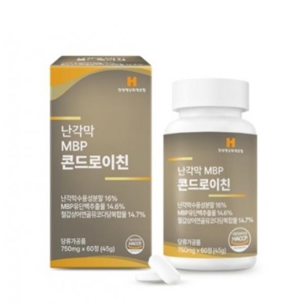 난각막 MBP 콘드로이친 750mg x 60정