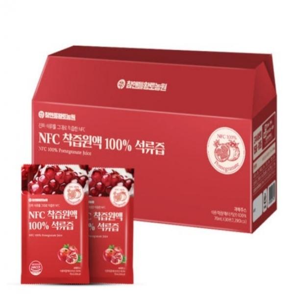 NFC 착즙원액 100% 석류즙 70ml x 30포