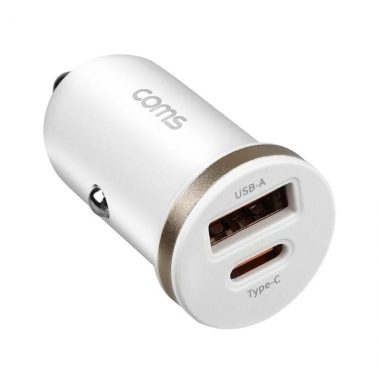 USB 3.1 C타입 차량용 시가 전원 어댑터 QC 35W PD 멀티 고속 충전기