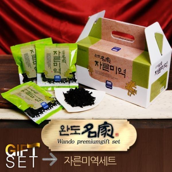 완도명가 자른미역세트 부모님 추석 건어물 돌김세트 구정 멸치세트