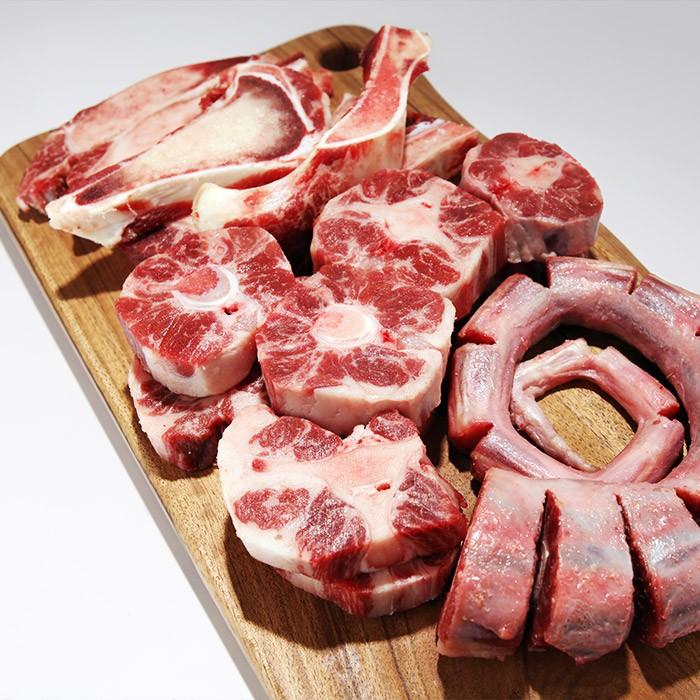 [바른정성] 한우 꼬리반골 5kg 소고기 곰탕용 1kg 단위소포장