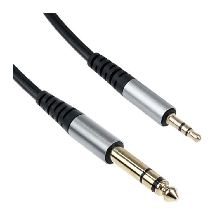 ST 3.5 to ST 6.5 오디오 케이블 1.5m 음악 뮤직