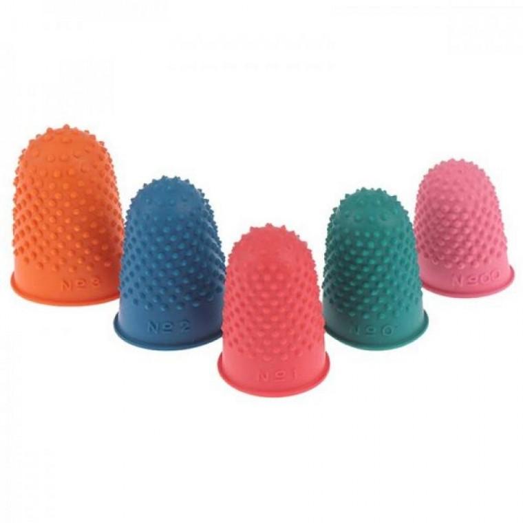 손가락 보호 바느질 고무 골무 5P DD-10667