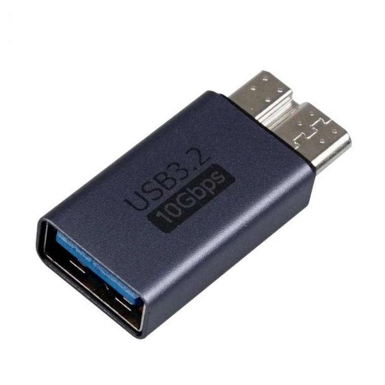 USB 3.2 TYPE C to B타입 변환젠더 10Gbps 480Mbps PC 노트북