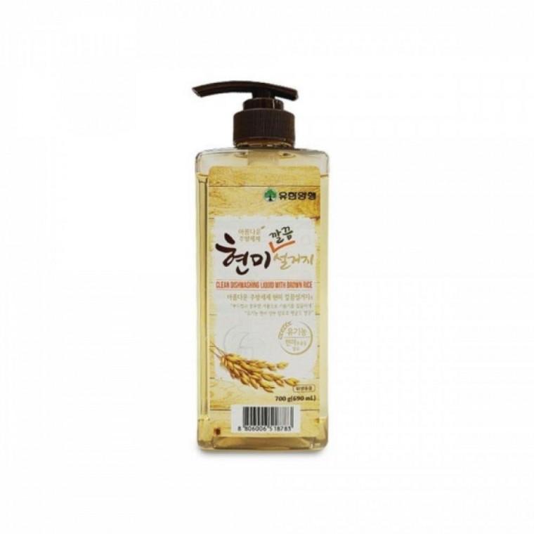 기름기 깔끔하게 제거하는 유기농 현미 성분 주방세제