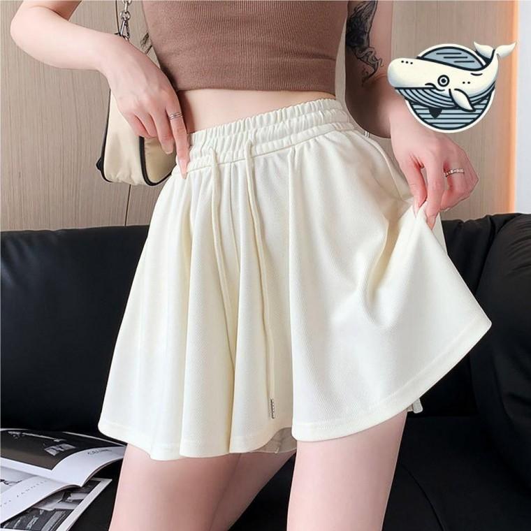여름 시원한 루즈핏 스커트 반바지 치마 스포티 여름 여성스러운룩 코디 시원한 바지패션 치마패션