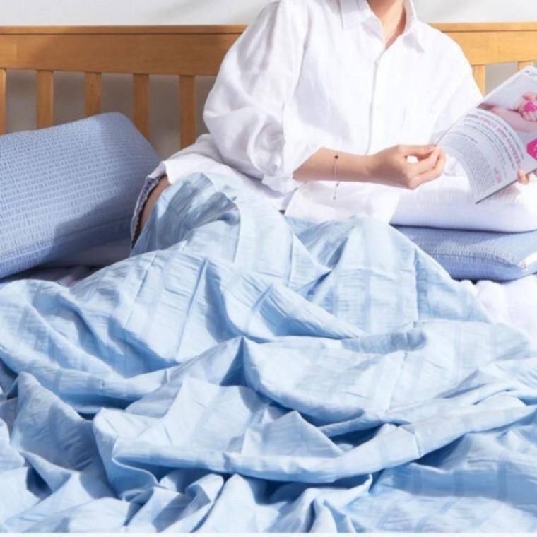 블루 150x200 싱글 여름 냉감이불 쿨이불 시원한 홑겹 홑겹 시원한 얇은 홑 여름 싱글 침구 이불