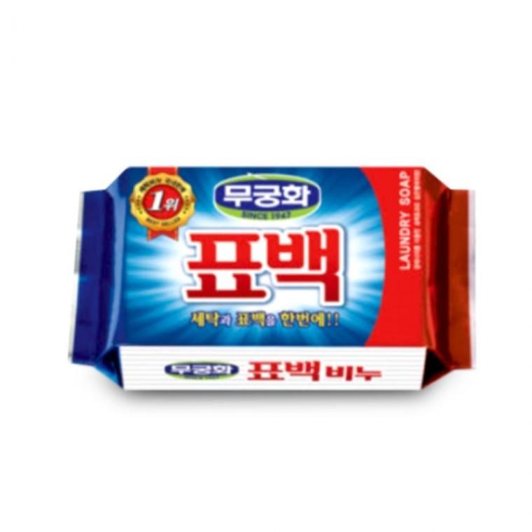 4개 무궁화 국산 표백 빨래비누 표백비누 손빨래 비누 세탁 세제비누 빨랫비누