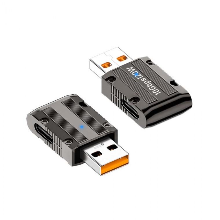 USB 3.1 C타입 Gen2 120W 고속전송 충전 젠더 좌향 10Gbps