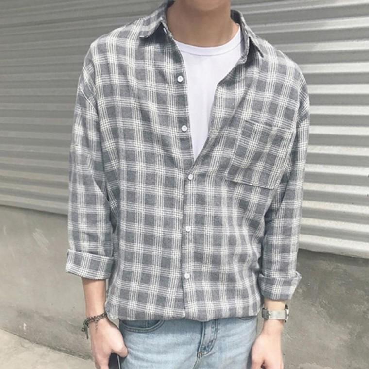 체크남방 남성셔츠 캐주얼남방 INSUM22N