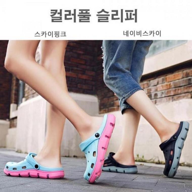 남여공용 샌들 바다 계속 워터파크 물놀피 전용 슈즈