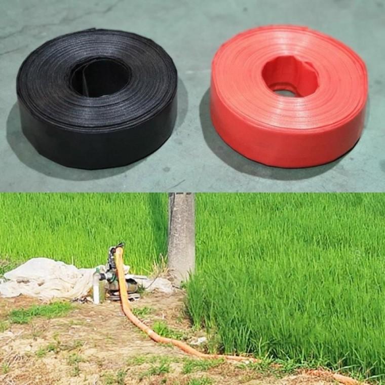농업용물호스 일반70m(주황색)4in(100mm)