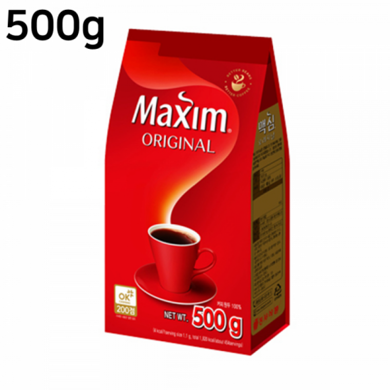 맥심 오리지날 커피 리필 500g