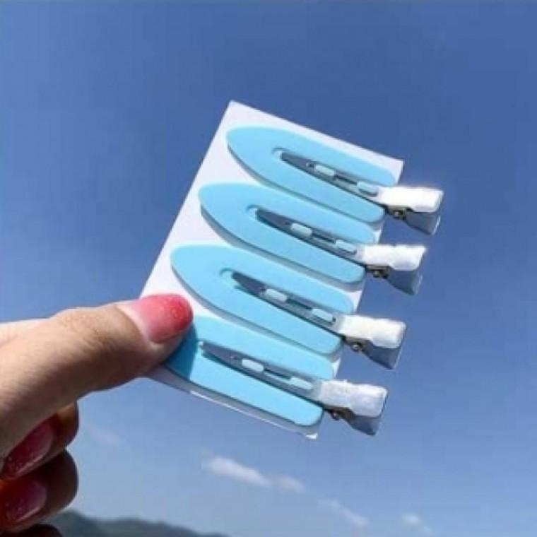 메이크업용 앞머리 사이드 헤어핀4P세트