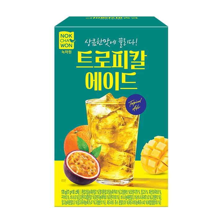 (무배) 녹차원 트로피칼에이드 10스틱