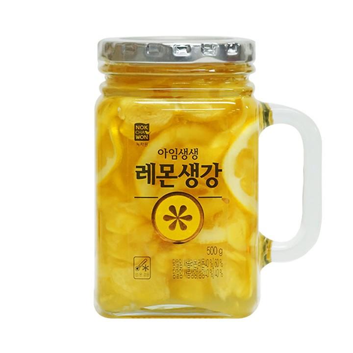 (무배) 녹차원 아임생생 레몬생강 500g