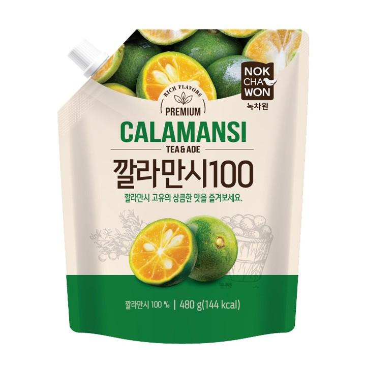 (무배) 녹차원 깔라만시100 480g