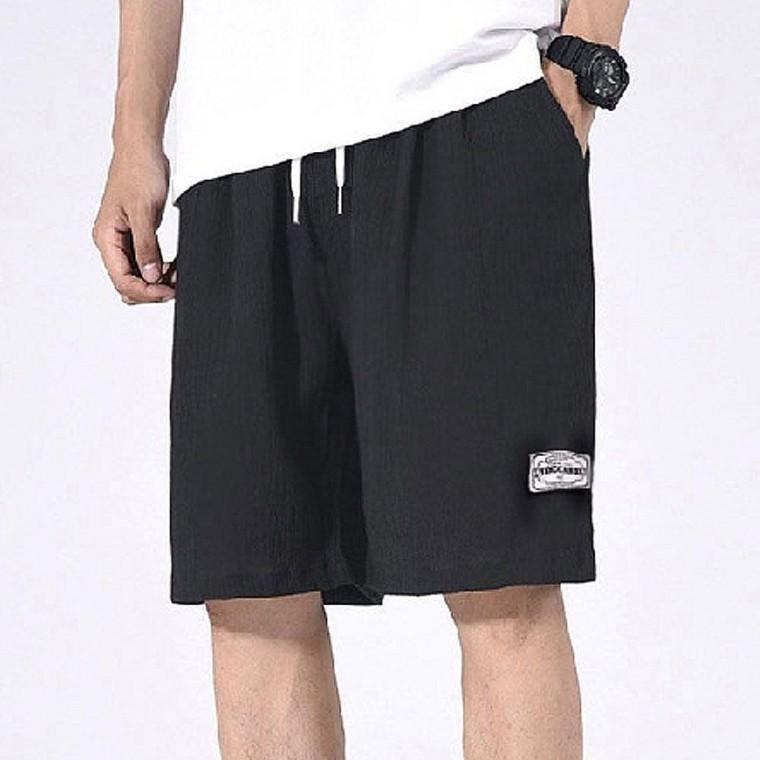 남자여름바지 5부 남성 여름용 시원한바지 반바지 루즈핏 밴딩