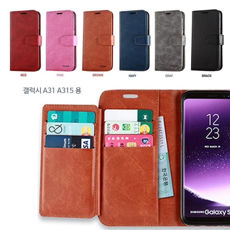 갤럭시 A31 SM-A315 천사 지갑 다이어리 폰 케이스