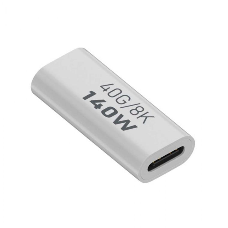 8K USB 140W C타입x2 연장젠더 90도 FF 40Gbps PC 스마트폰 노트북 게임기