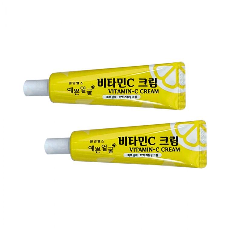 예쁜얼굴 비타민C 크림 25g 2개