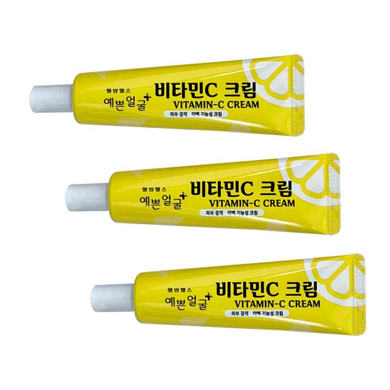 예쁜얼굴 비타민C 크림 25g 3개