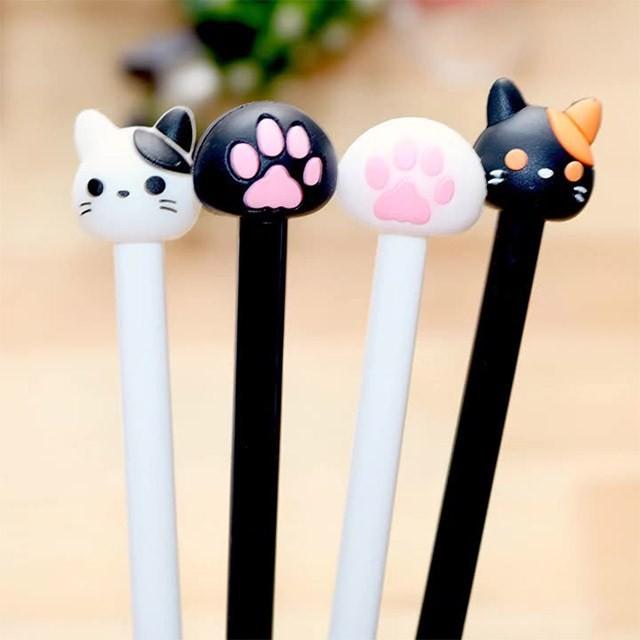 볼펜 고양이 귀여운 고양이볼펜 캐릭터 판촉물 피규어 펜 감사 미니 인형