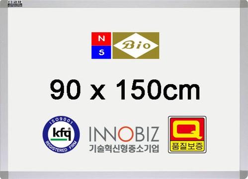 붙이는 자석 화이트보드 칠판 메모보드 우드 900x1500