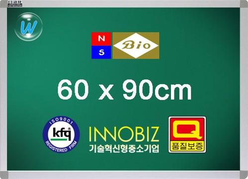 붙이는 자석 물칠판 칠판 우드 보드 600x900