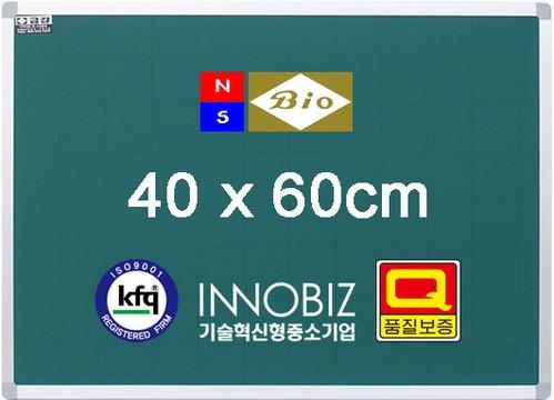 붙이는 자석 물백묵 보드 알루미늄 칠판 400x600