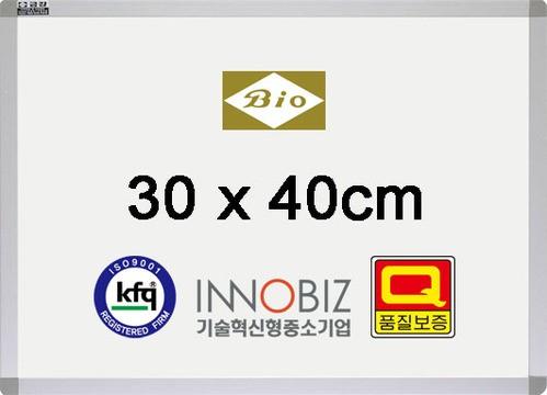 일반 화이트보드 벽걸이 칠판 메모보드 우드300x400