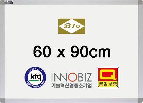 일반 화이트보드 벽걸이 칠판 메모보드 우드600x900