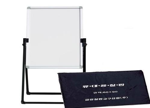 접이식 붙이는 자석 화이트보드 칠판 가방포함900x600