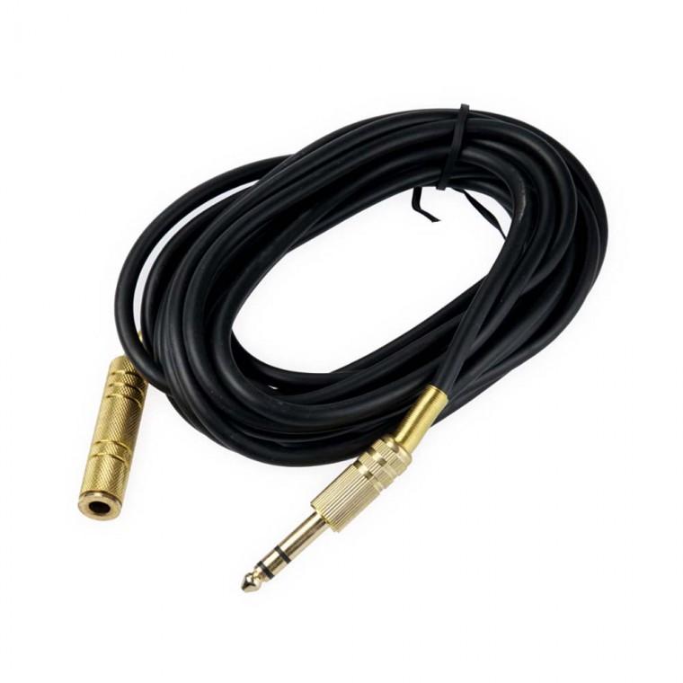 6.5mm 스테레오 연장 케이블 5M 오디오 사운드