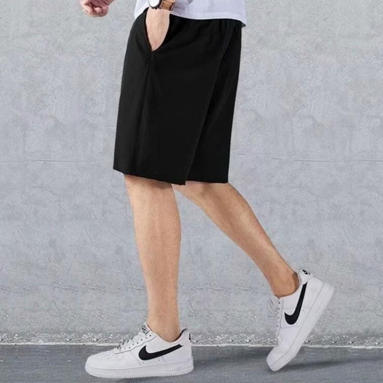 데일리 편한 시원한 5부 남성바지 남자편한반바지 남자바지 남성면반바지