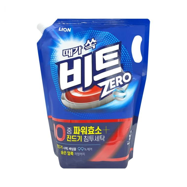 비트제로 액체세제 일반용 리필 2L 파우치 세탁기 액상 세탁세제