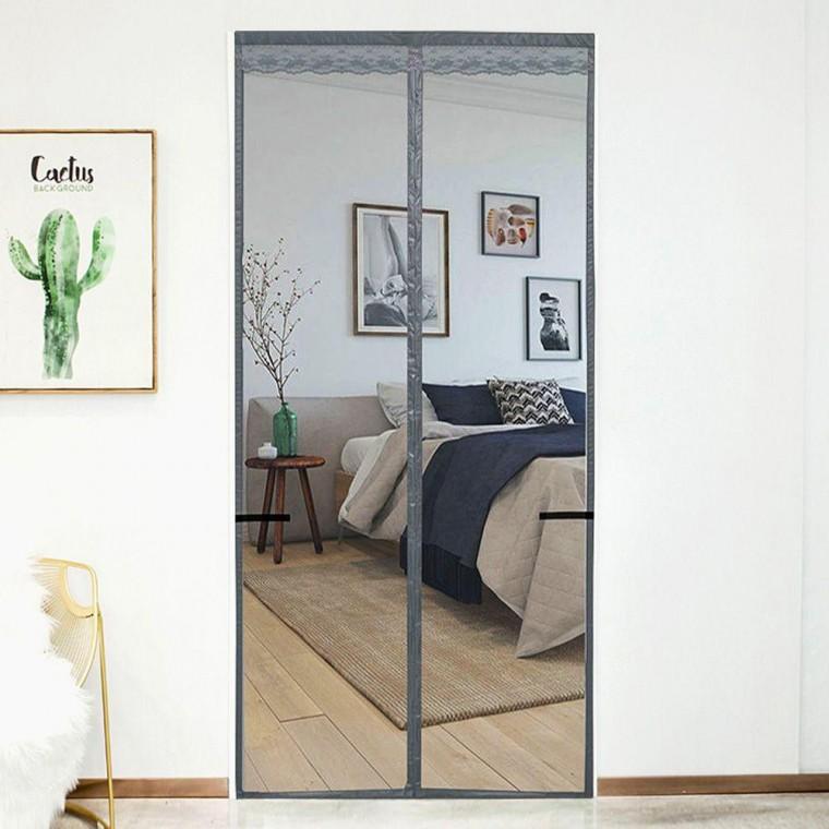 현관문 모기장 자석 현관 방충망 심플 문 방문 모기장 해충 모기차단 100x200cm