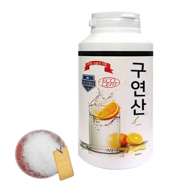 오스트리아산 식용 무수구연산 1kg +스푼포함