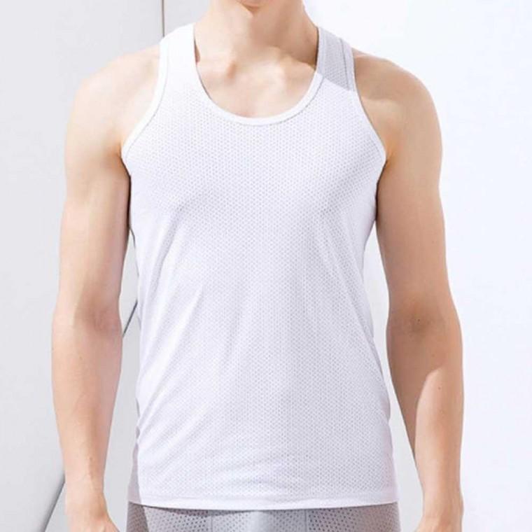 메쉬 쿨 빠른땀배출 경량 런닝 이너웨어 시원한 나시 남성면 남자 나시