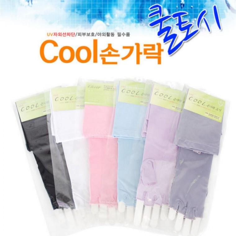 운전용 여름 손가락 토시 남자 여자 공용 골프 등산 자외선 차단 시원한 냉감 팔토시