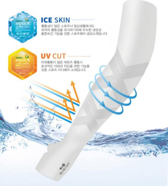 블루앤트 1+1 더블엑스 손등형 쿨토시 자외선 차단 여름 시원한 냉감 팔토시