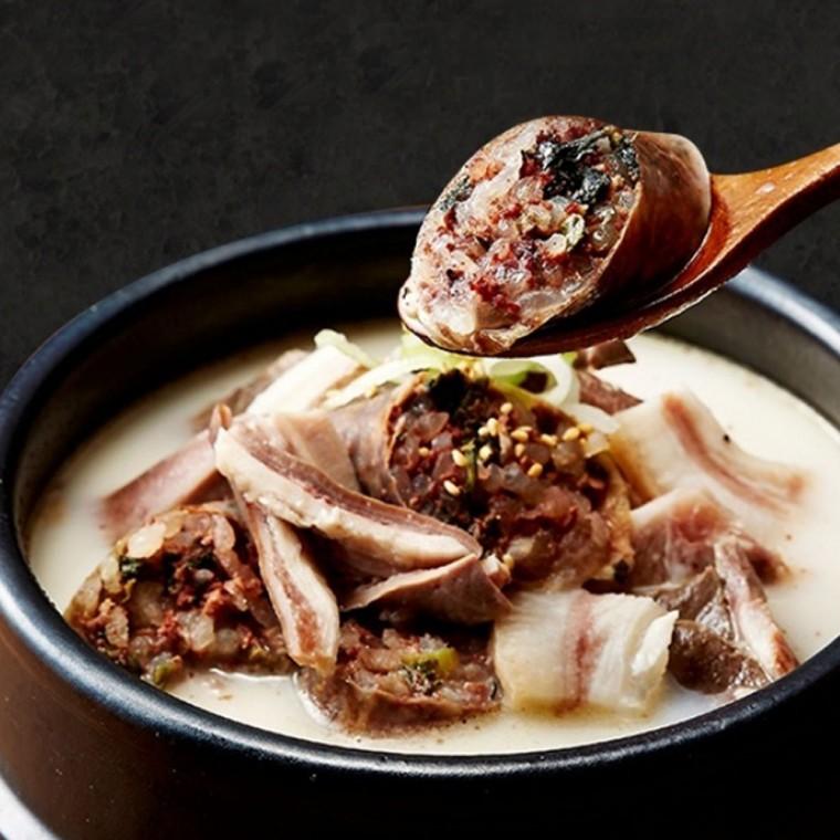 [바른정성]따뜻한 집밥 한끼 토종 특 순대국 700g 3팩 구성