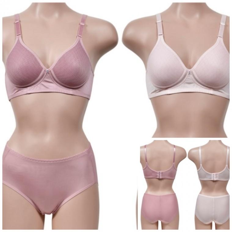 볼륨브라세트 B컵 여름용브라 시원한브라 여름속옷 편한브래지어 노라인팬티