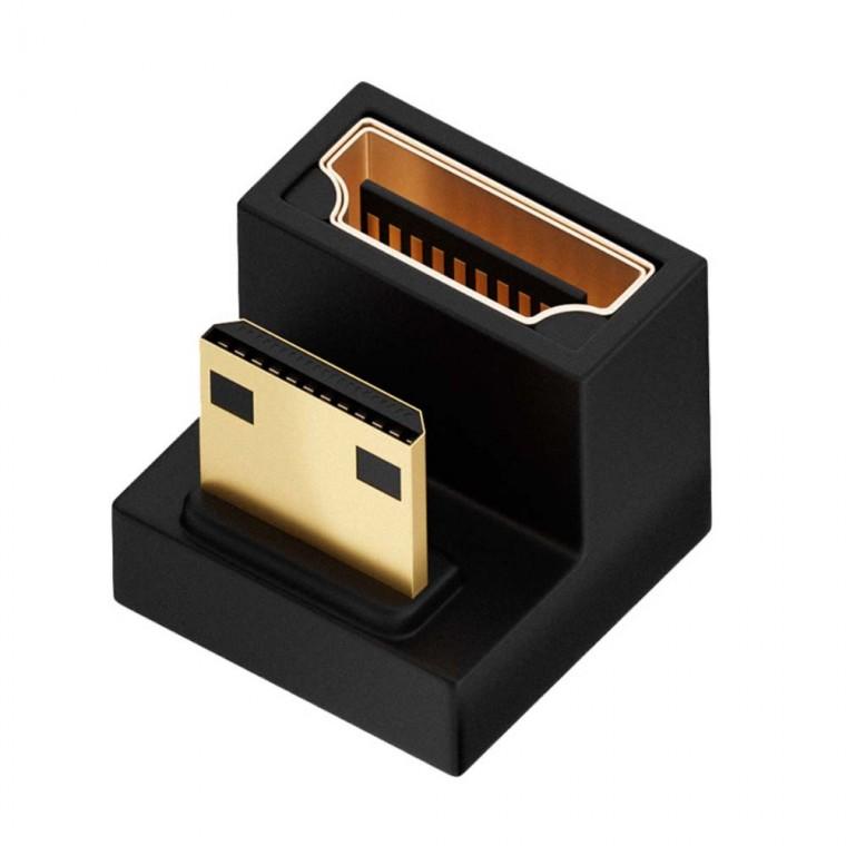미니 HDMI 변환젠더 U형 PC 모니터 TV