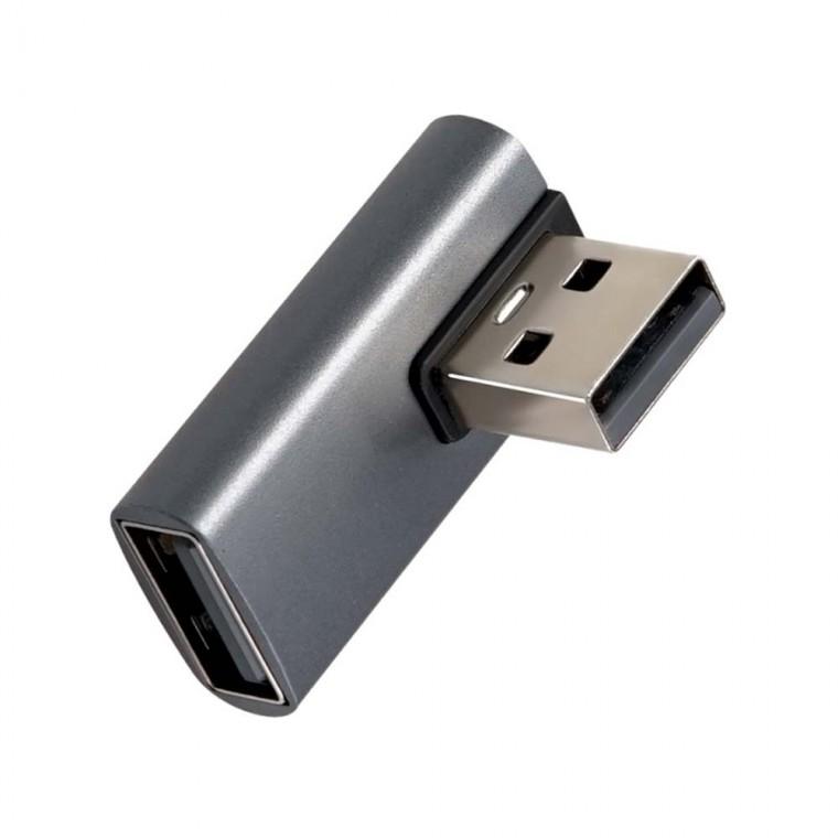 USB 3.1 Gen2 연장젠더 측면꺾임형 데이터전송 10Gbps