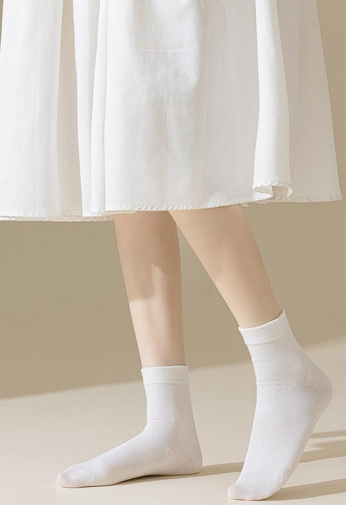주넬라 발목 조임없는 무압박양말 순면 산후조리원 골지 당뇨 편한 산모 무지 임산부양말