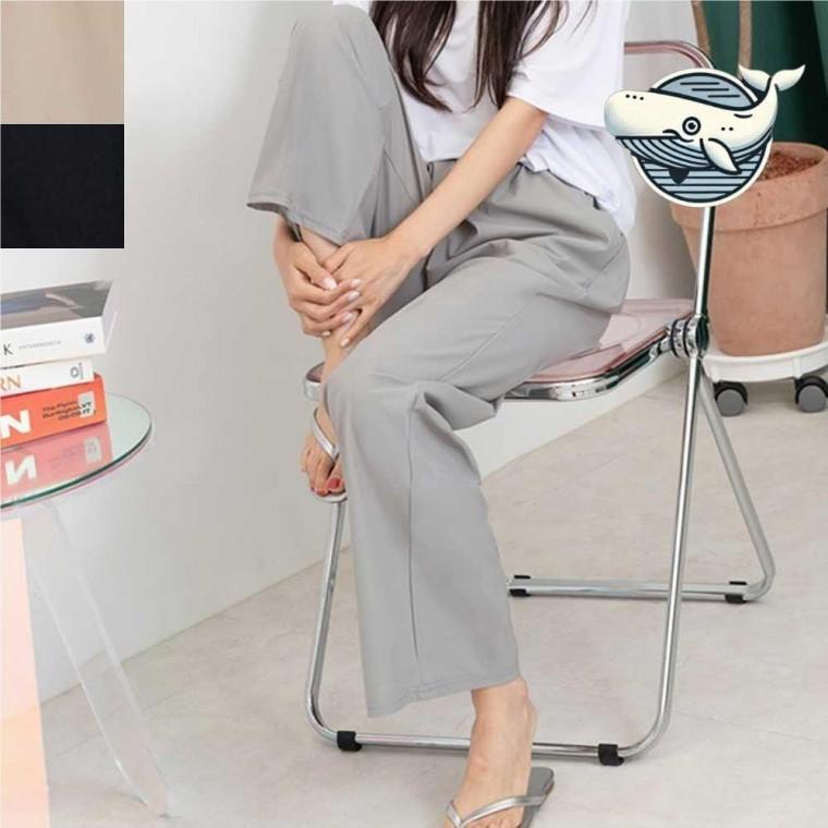 여름 시원한 와이드 팬츠 경량 여름용 면바지 여름 밴딩 조거 여성 편한바지 카고바지 옆지퍼슬랙스