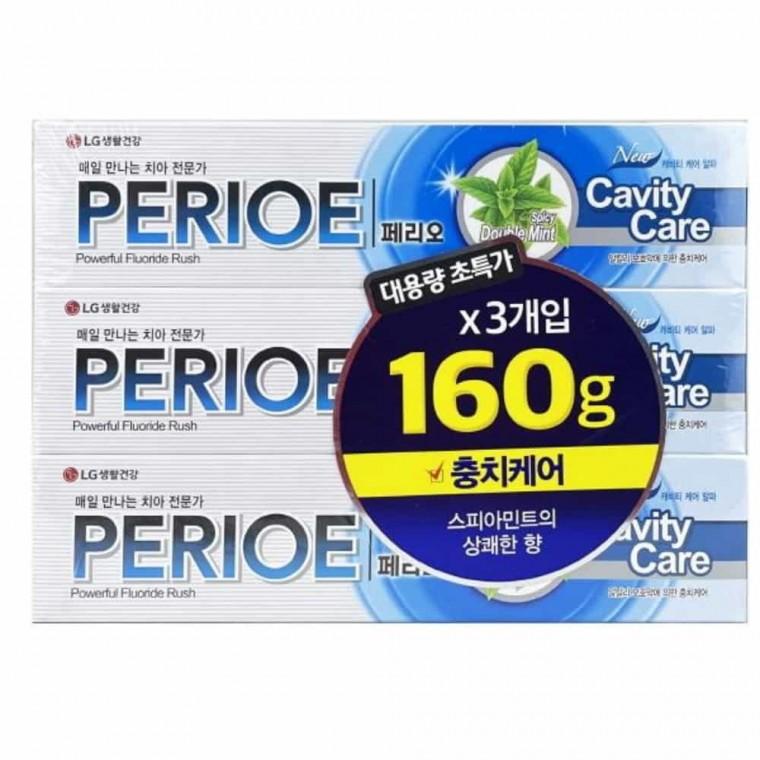 치약 옵션석택 160g 3입 대용량치약 시원한치약 순한치약